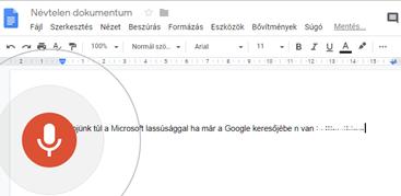Google dokumentumok