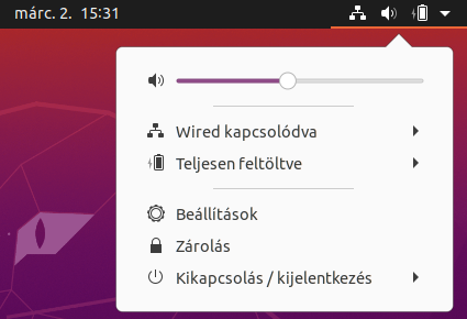 Ubuntu rendszerparancsok